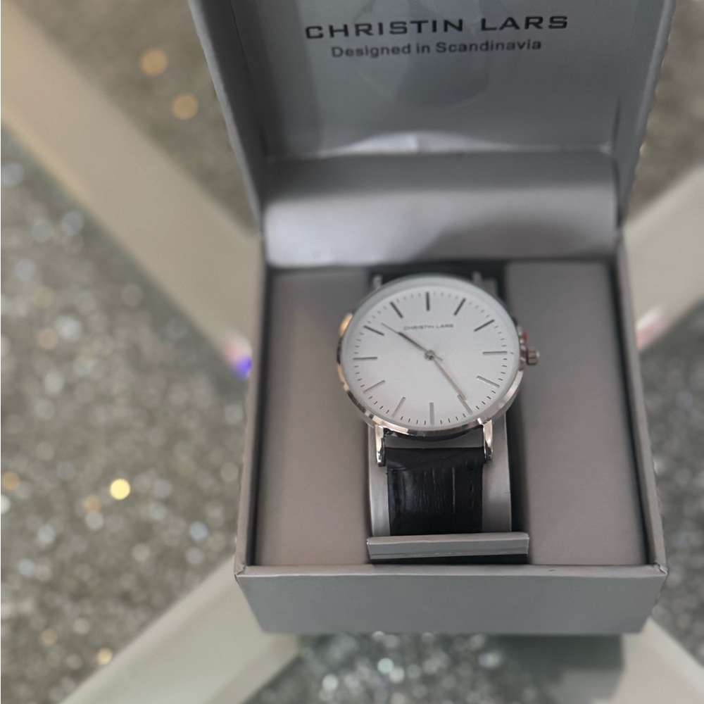 Black and Silver Men's Watch